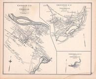 Gorham Town, Groveton Town, Northumberland Town, New Hampshire State Atlas 1892 Uncolored